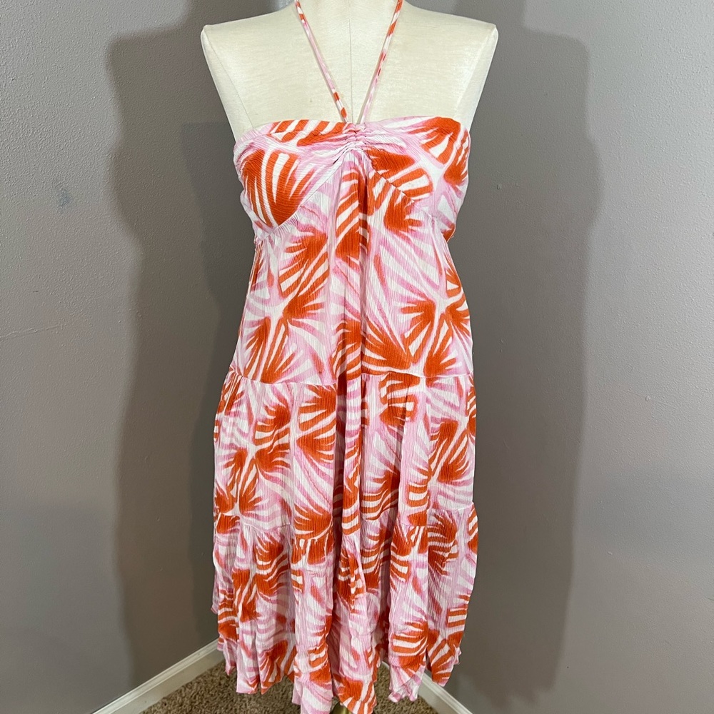 DVF DIANE VON FURSTENBERG Halter Dress Sz 10
